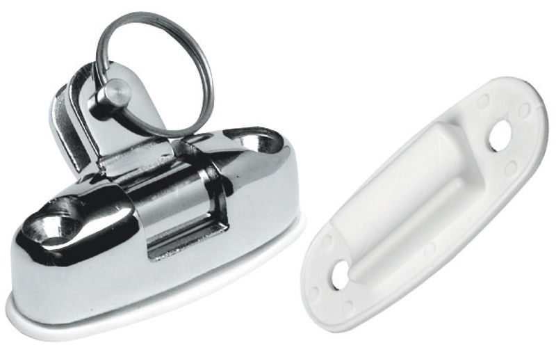 Tutto inox AISI 316, con base in plastica.