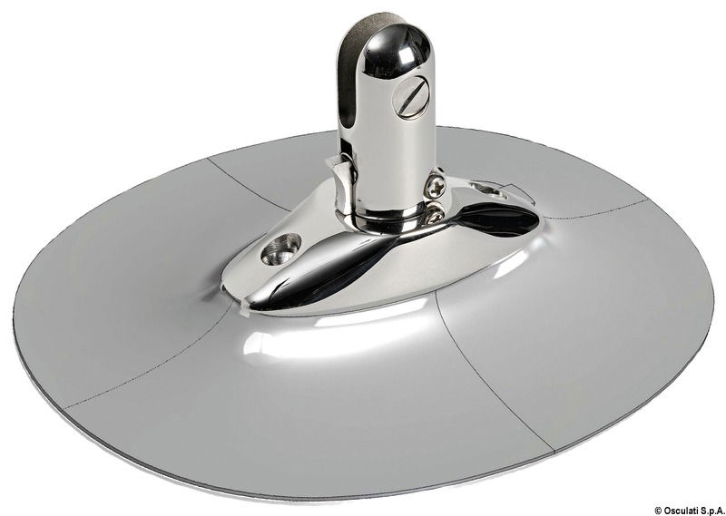 Il supporto in EPDM è progettato per essere incollato sui tubolari dei gommoni.