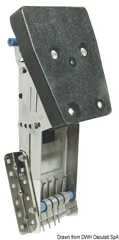 Completamente in acciaio inox, di grande robustezza.