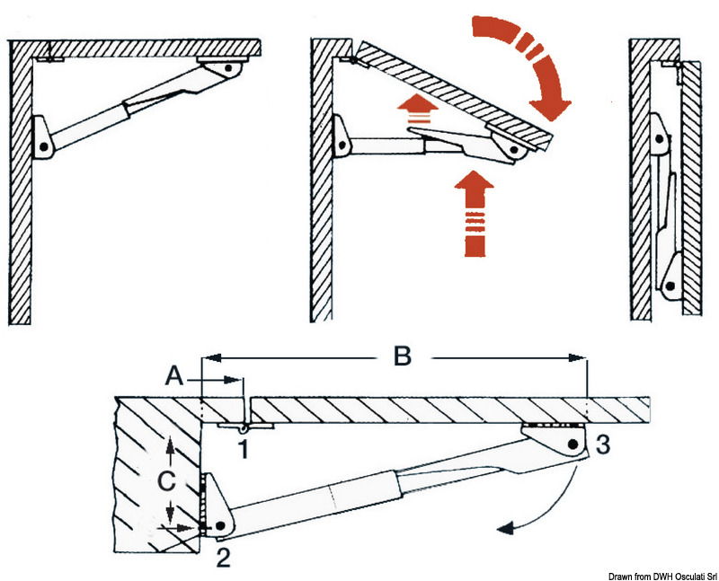 Realizzati in alluminio anodizzato. Sono di uso semplice, leggeri, inossidabili e di facile installazione e molto robusti.