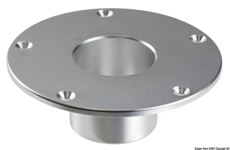 Support polished anodized aluminium 48.418.21