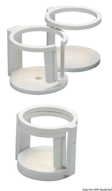 In plastica UV resistente, sono apribili per occupare minore spazio. Fissaggi a parete o su piano. Permanente con viti o ventose (in dotazione).