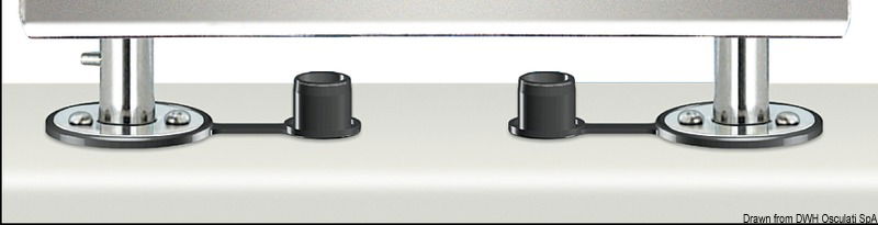 Fastening system f.MAGMA on pull-out worktop
