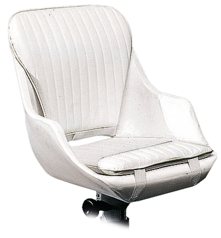 In polietilene rotazionale bianco, completa di cuscini smontabili. Predisposta per piedi presenti nel nostro catalogo. Complete di 8 inserti filettati in ottone per fissaggio colonne e slitte.