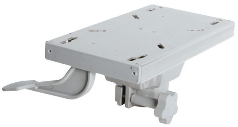 In alluminio anodizzato, adattabile a tutte le colonne sedile Ø 73 mm.