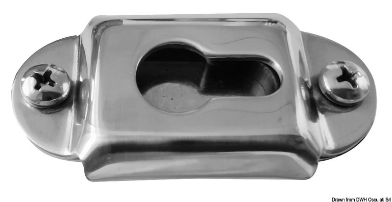 Realizzata in acciaio inox AISI 316 lucidata a specchio.Bracci pieghevoli all'interno, gradini in antisdrucciolo e distanziali in plastica.Piastrine optional per il fissaggio sul piano di calpestio.