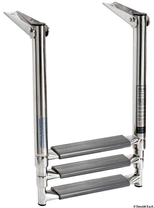 Il tubo ovale rende la scala più pregiata e rende più piacevole l’impugnatura per la risalita.