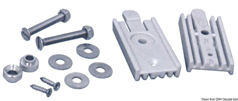 Quick coupling kit f. SS ladders