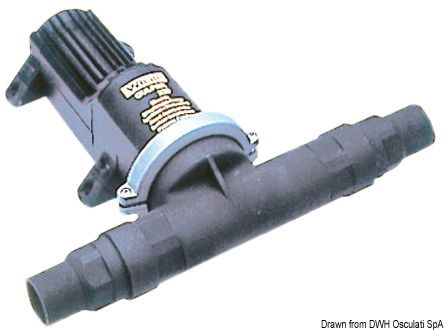 Si collega al WC oppure ai serbatoi delle acque nere, serve per svuotare il WC od il serbatoio stesso. Virtualmente non bloccabile, possono girare a secco, sono autoadescanti e possono essere utilizzate anche nei sistemi WC sotto vuoto. Materiali: nylon/fibra di vetro + gomma Hypalon + ottone + acciaio inox. Aspirazione e prevalenza massime 3 m, richiede tubi entrata/uscita da 1”/1/2 (38 mm).