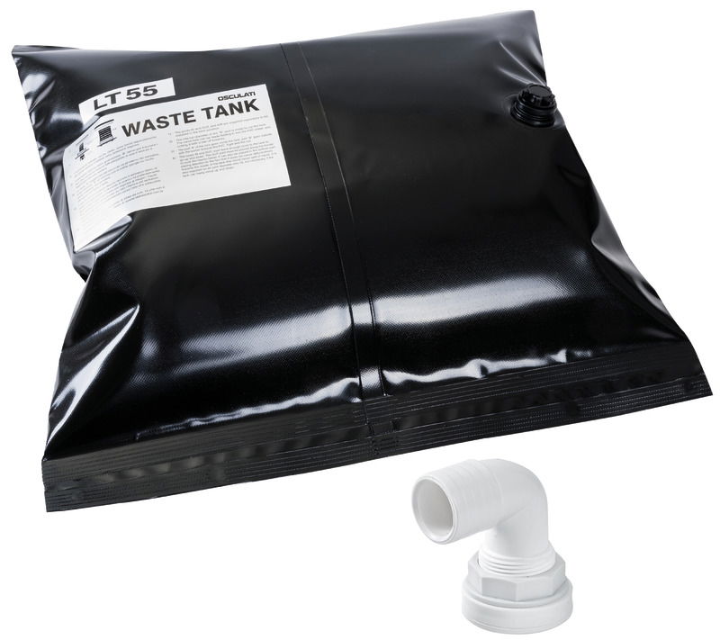 Fabbricati con uno speciale tessuto con barriera anti-odore non traspirante. Ideali per quelle barche che, sprovviste di serbatoio raccolta acque nere, se ne vogliono dotare senza procedere a modifiche complicate in sentina. Completi di bocchettoni Ø 38 mm per riempimento e svuotamento. I bocchettoni si possono montare nella posizione più conveniente, curando che il serbatoio abbia la possibilità di gonfiarsi e sgonfiarsi liberamente.