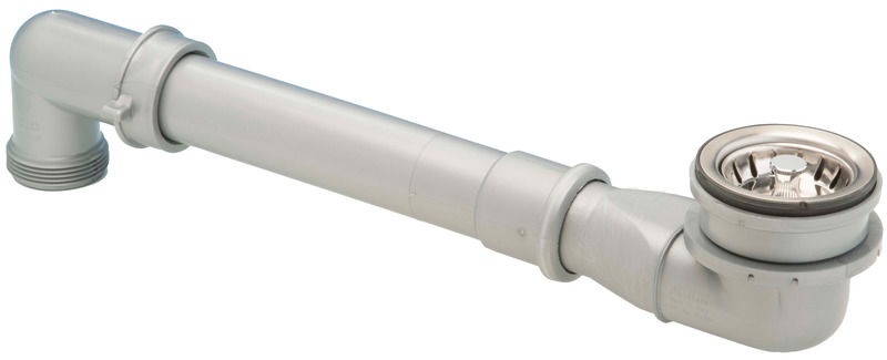 Piletta basket mini salva spazio senza troppo pieno. Con griglia asportabile, facile installazione.