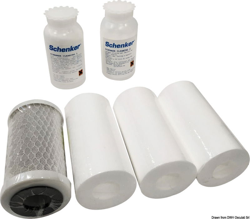 Kit per la cura e la manutenzione dei dissalatori SCHENKER ZEN.