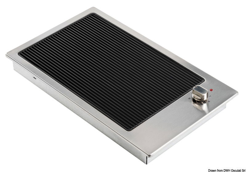 Corpo in acciaio inox. Accensione automatica. Indicatore colore residuo. Cavo collegamento con spina.Cavo di collegamento con spina.