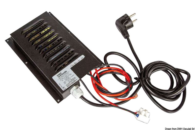 Ottimizzato sulle curve di assorbimento dei nostri compressori, permette ai frigoriferi e unità Isotherm di essere alimentato universalmente, con tensione DC 12/24V e AC 115/220V 50/60Hz.Alta potenza in uscita fino a 108W. Leggero e compatto nelle dimensioni. Utilizzabile per diversi modelli di compressore.Compatibile con tutti i frigoriferi Isotherm che sono 12/24V e hanno un compressore BD35 / BD50 / BDMICRO 1.4.