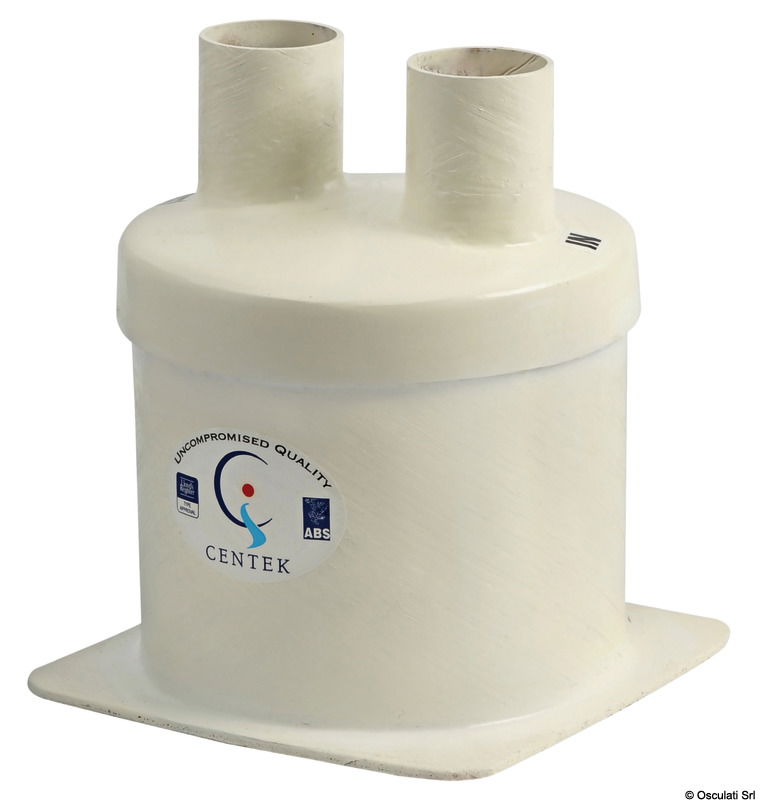 Fabbricate in vetroresina.Uso: entrobordo, vela, generatori.Applicazione: sopra o sotto la linea di galleggiamento.