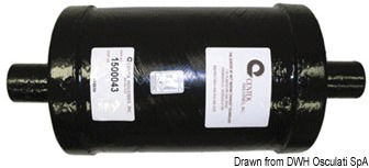 Fabbricate in vetroresina.Uso: motori entrobordo, vela, generatori.Applicazione: sopra o sotto la linea di galleggiamento.