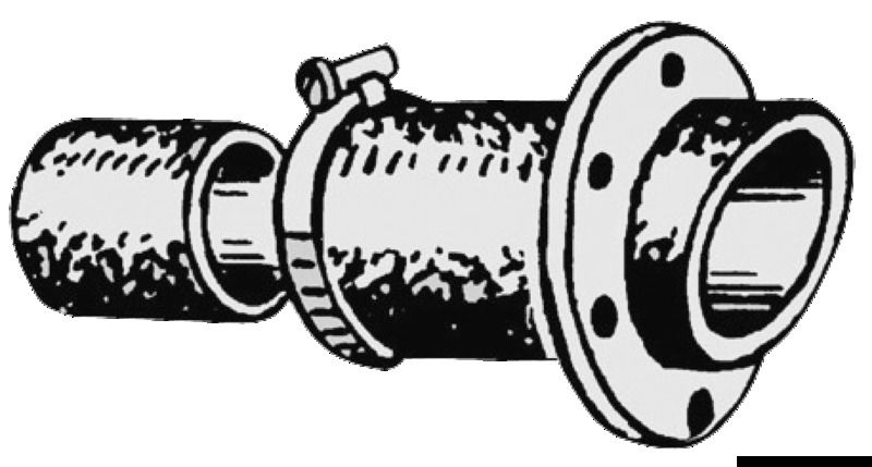 In neoprene e acciaio inox, universali, antivibranti e inossidabili.