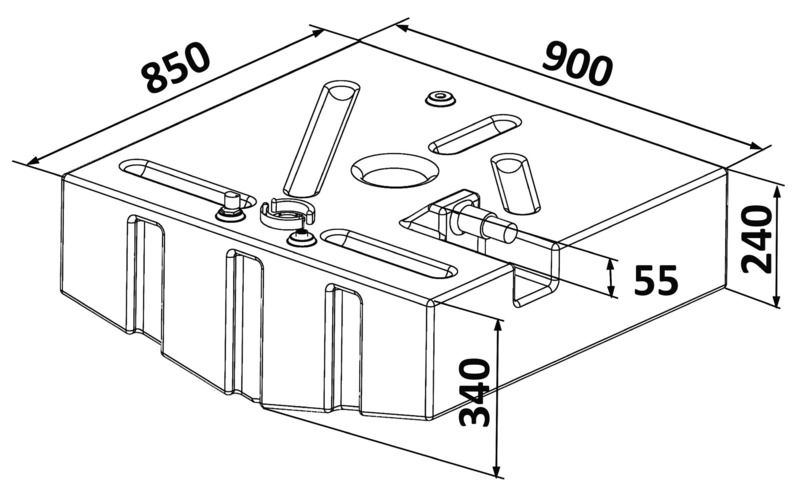 Fabbricati secondo ISO 21487; certificati RINA CE; completi di pescante in ottone; protezione galleggiante; frangiflutti ove necessario.