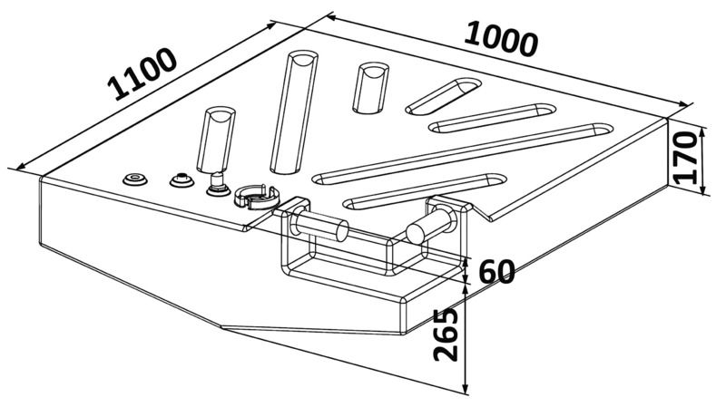 Fabbricati secondo ISO 21487; certificati RINA CE; completi di pescante in ottone; protezione galleggiante; frangiflutti ove necessario.