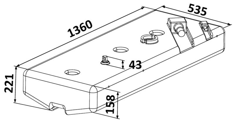 Fabbricati secondo ISO 21487; certificati RINA CE; completi di pescante in ottone; protezione galleggiante; frangiflutti ove necessario.
