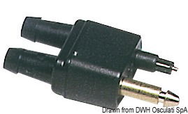 JOHNSON/EVINRUDE male double connector