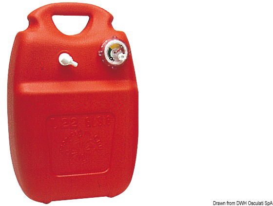 In eltex, completi di pescante con portagomma e tappo di sfiato.Sono provvisti di riserva e di camera di espansione gas.