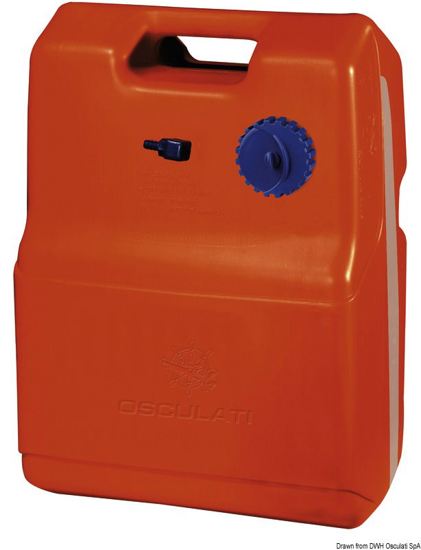 In eltex, conformi alla normativa ISO 13591.Completi di pescante con portagomma e tappo di sfiato.