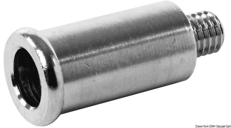 Per lavaggio fuoribordo Mercury/Mariner 4/5HP, in ottone tornito.