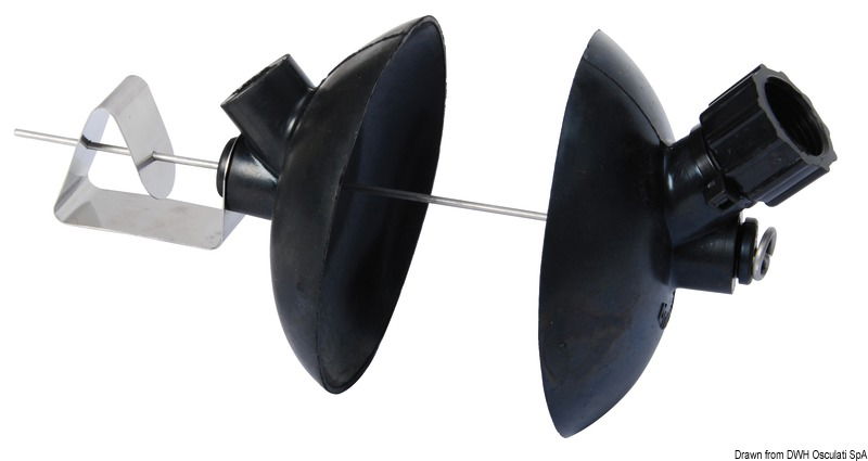 Per lavaggio di tutti i motori Mercury e Mercruiser BRAVO, completo di adattatore a scatto tipo giardinaggio. Equivalente originale 44357Q-2.