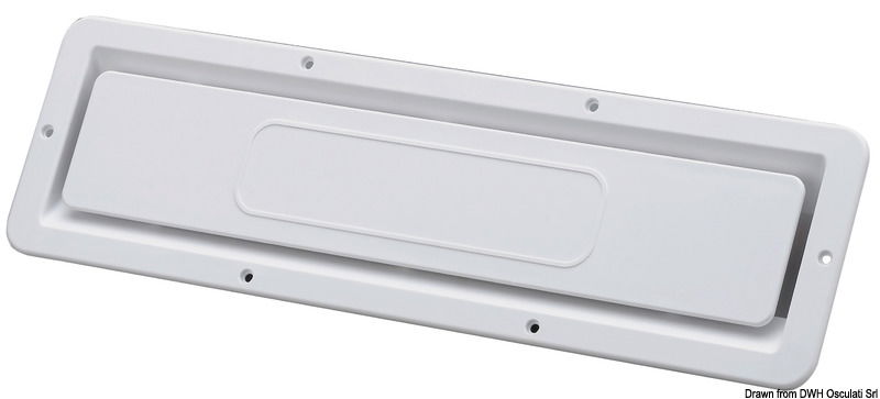 ABS air vent white 420x120 mm