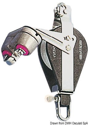 Serie rinforzata, in nylon nero e acciaio inox.