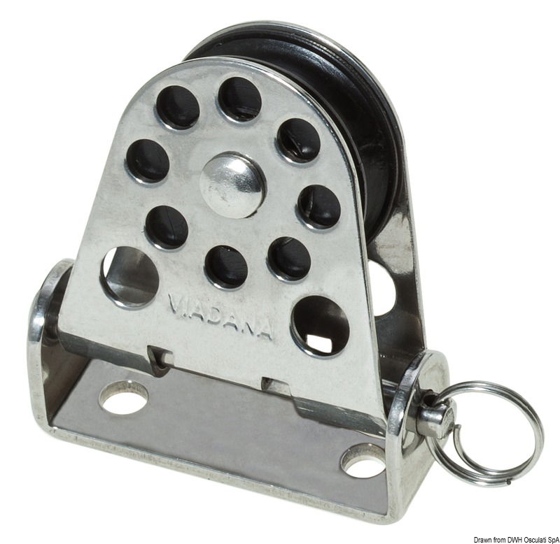 Carcassa in acciaio inox.