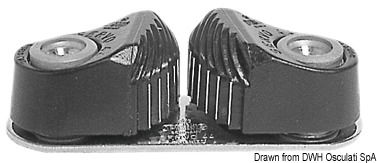 Particolarmente scorrevole, costruzione piatta senza zoccolo di plastica e assi maggiorati, completo di viti.