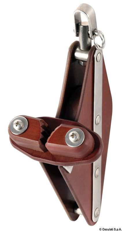 HYE double clam cleat + becket + cam C