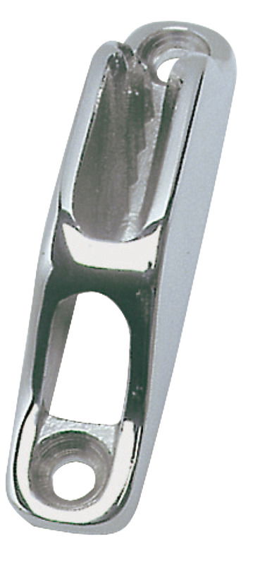 In acciaio inox AISI 316 microfuso, bloccaggio a denti conici, lucidati a specchio.