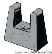 Realizzate in nylon nero.