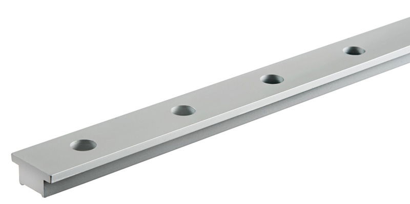 Anodised aluminium rail 32x6 mm (2m-bar)