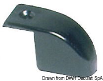 Plastic rail terminal