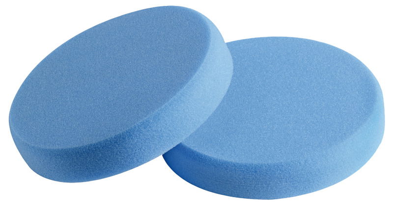 Foam pads blue 150x30mm medium-soft 2 pcs.