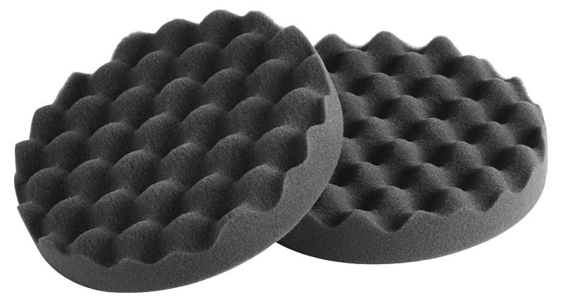 Foam pads black 80x30 mm bubbly 2 pcs.
