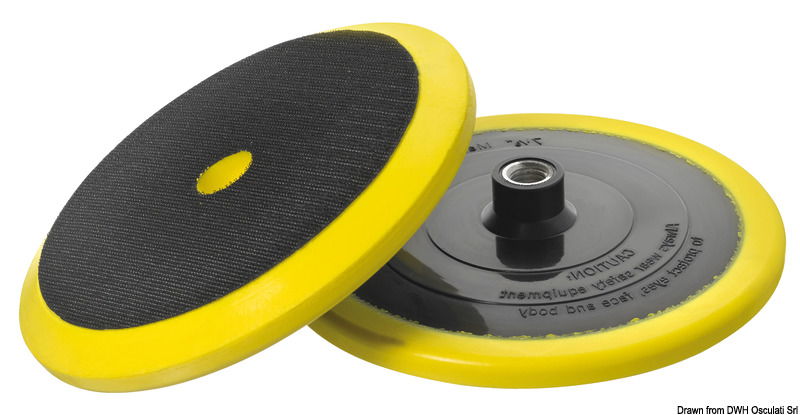 Backing pad for wool cover Ø 17 cm