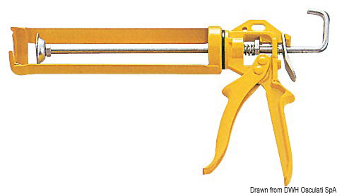 Modello “Skeleton” per tubi da 280/310 ml, impugnatura in alluminio.