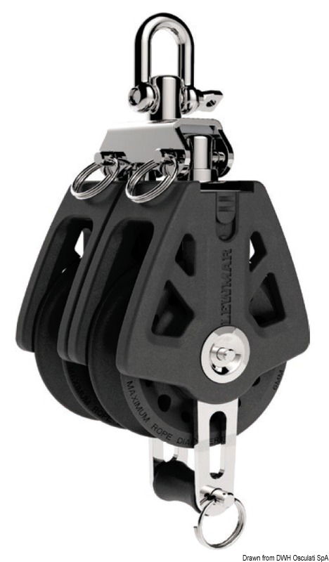 Synchro 72 double block w/becket