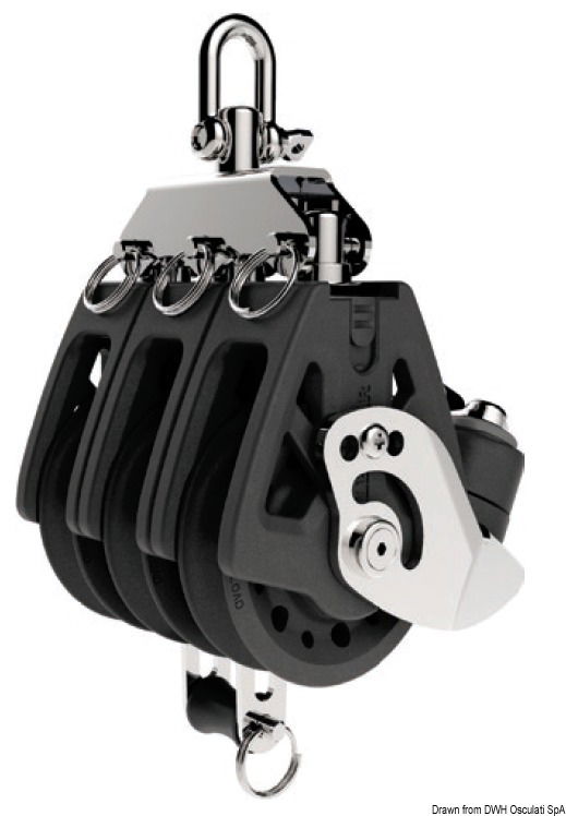 Synchro 60 triple block w/becket and cam cleat