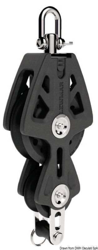 Synchro 60 fiddle block w/becket