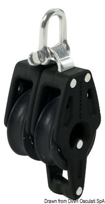 Control 30 double block w/becket