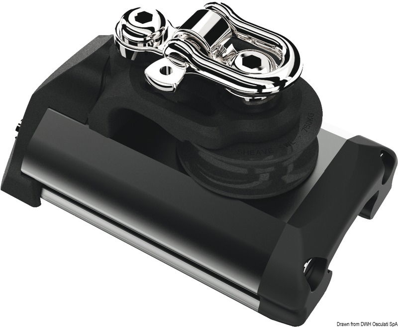 Disponibili in 2 versioni:-misura 1: per tutte le rotaie Lewmar misura 1;-misura 2: per tutte le rotaie Lewmar misura 2.