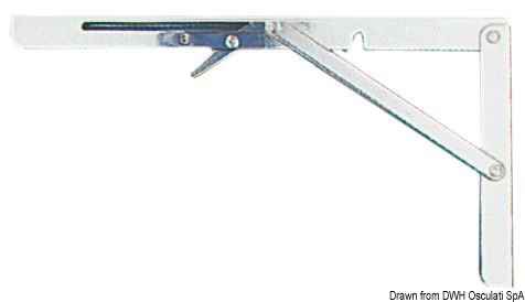 Per tavoli 71.202.00; 71.202.60; 71.202.70, in acciaio inox 316, forniti in kit con il necessario per il fissaggio ai tubi della colonnina Ø 22/30 mm.