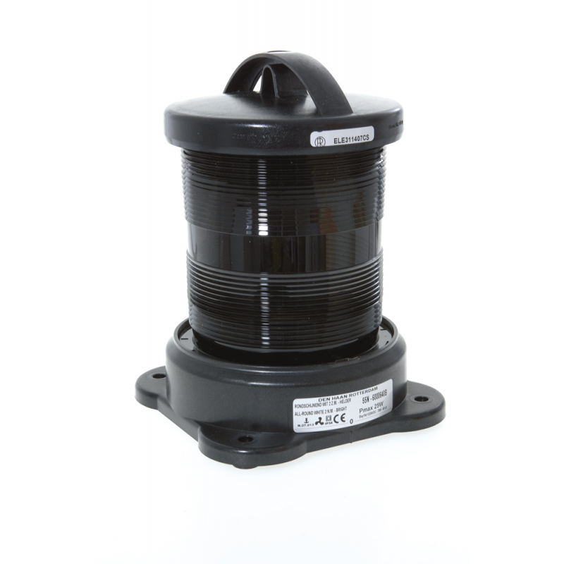 fanale luce di via di colore rosso serie 55 per imbarcazioni da lavoro