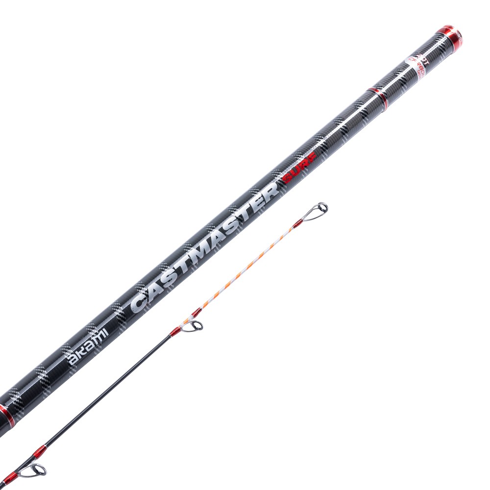 AKAMI ha creato un prodotto di fascia alta con un eccellente rapporto qualità-prezzo, senza compromessi. La AKAMI CASTMASTER è una canna da pesca equipaggiata con componenti Fuji e un grezzo in carbonio Toray 40T, con caratteristiche paragonabili a canne di livello molto più alto. La cima offre grande sensibilità, e la canna assicura un'ottima resistenza alle forti correnti generate dal mare mosso. Apprezzerete immediatamente la bellezza e la funzionalità di questo strumento non appena lo avrete tra le mani, e rimarrete sorpresi dalla sua versatilità.